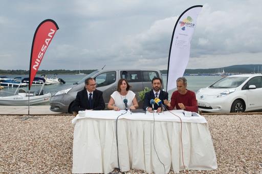 Acuerdo entre Nissan y el Consell Insular de Menorca