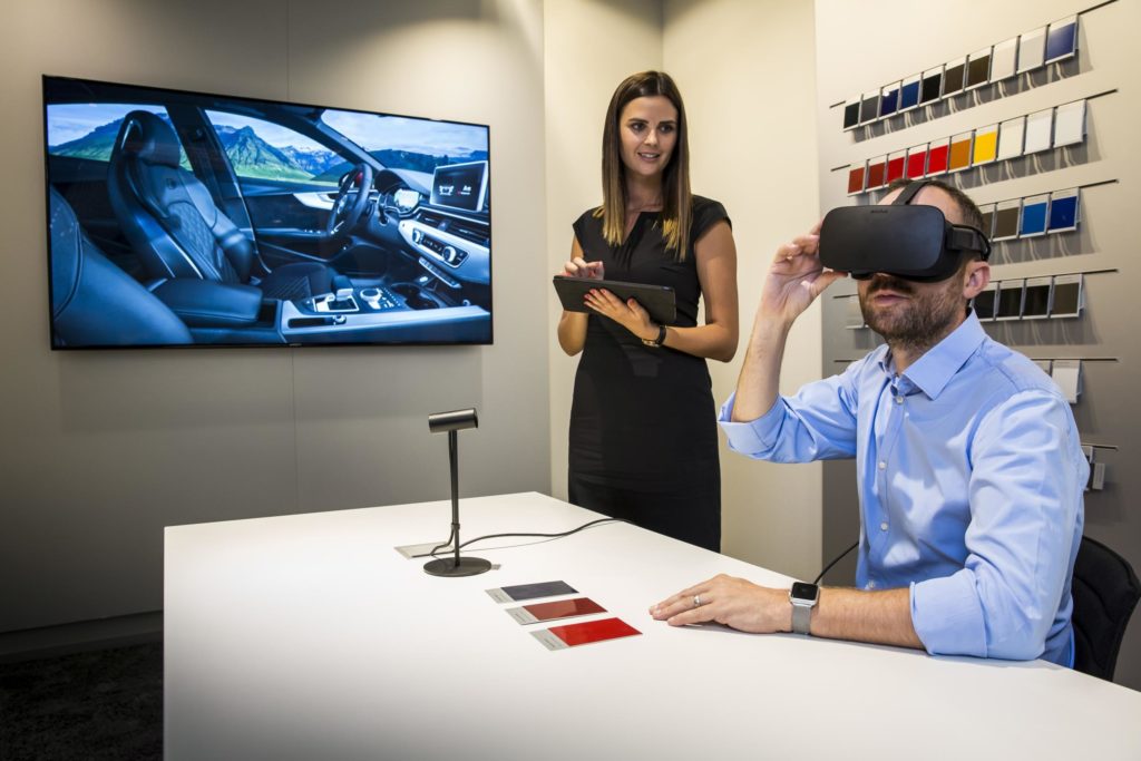 Audi lanza realidad virtual en concesionarios