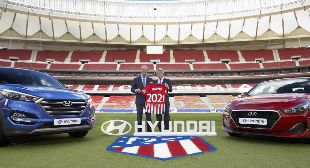 El acuerdo entre Hyundai y el Atlético de Madrid